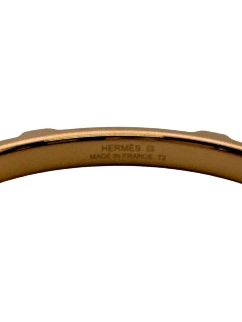 Hermes Athena Bangle T2 Leather Gold Etoupe Rose Bag